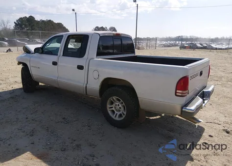 2001 Dodge Dakota Slt/Sport из США, поврежденный, VIN 1B7HL2AN41S296081